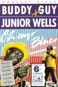 Buddy Guy & Junior Wells — affiche de Jean-François Ferrandez, RipoDesign