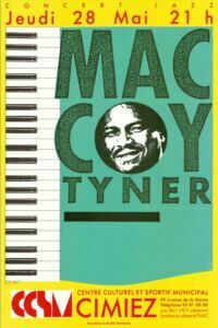 McCoy Tyner — affiche de Jean-François Ferrandez, RipoDesign