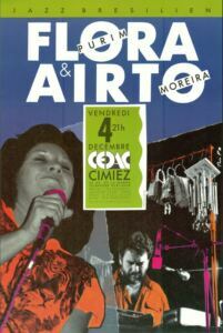 Flora Purim & Airto Moreira — affiche de Jean-François Ferrandez, RipoDesign