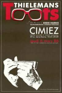 Toots Thielemans — affiche de Jean-François Ferrandez, RipoDesign