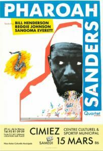 Pharoah Sanders — affiche de Jean-François Ferrandez, RipoDesign