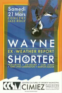 Wayne Shorter — affiche de Jean-François Ferrandez, RipoDesign