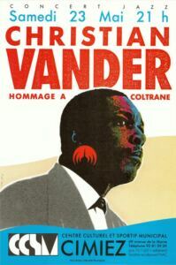 Christian Vander — affiche de Jean-François Ferrandez, RipoDesign