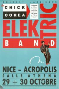 Chick Corea — affiche de Jean-François Ferrandez, RipoDesign