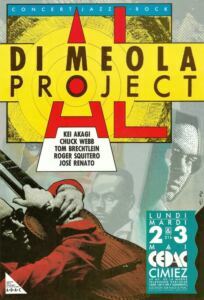 Al Di Meola — affiche de Jean-François Ferrandez, RipoDesign