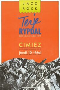 Terje Rypdal — affiche de Jean-François Ferrandez, RipoDesign