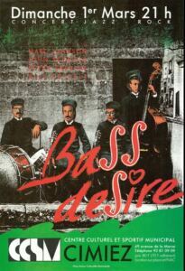 Bass Desires — affiche de Jean-François Ferrandez, RipoDesign