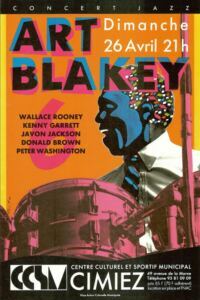 Art Blakey — affiche de Jean-François Ferrandez, RipoDesign
