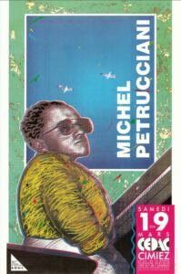 Michel Petrucciani — affiche de Jean-François Ferrandez, RipoDesign