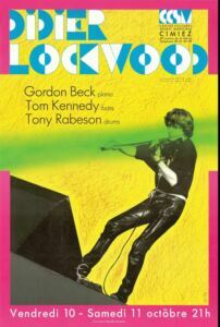 Didier Lockwood — affiche de Jean-François Ferrandez, RipoDesign