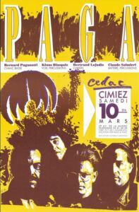 "Paga" (Bernard Paganotti) — affiche de Jean-François Ferrandez, RipoDesign