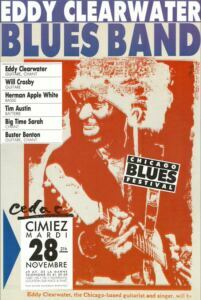 Eddy Clearwater — affiche de Jean-François Ferrandez, RipoDesign