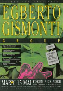 Egberto Gismonti — affiche de Jean-François Ferrandez, RipoDesign