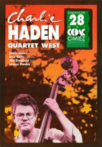 Charlie Haden — affiche de Jean-François Ferrandez, RipoDesign