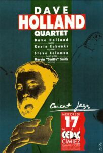 Dave Holland — affiche de Jean-François Ferrandez, RipoDesign