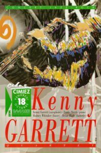 Kenny Garrett — affiche de Jean-François Ferrandez, RipoDesign