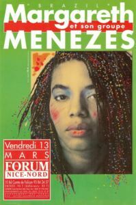 Margareth Menezes — affiche de Jean-François Ferrandez, RipoDesign