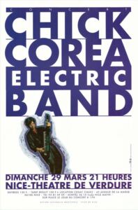 Chick Corea — affiche de Jean-François Ferrandez, RipoDesign