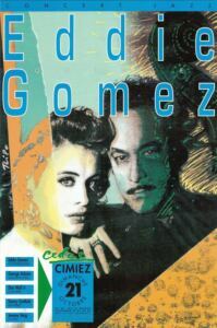 Eddie Gomez — affiche de Jean-François Ferrandez, RipoDesign