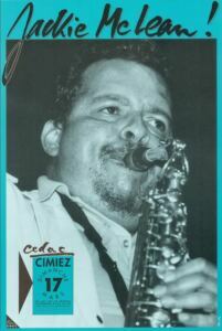 Jackie McLean — affiche de Jean-François Ferrandez, RipoDesign