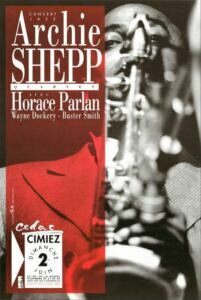 Archie Shepp-Horace Parlan — affiche de Jean-François Ferrandez, RipoDesign