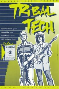 Tribal Tech — affiche de Jean-François Ferrandez, RipoDesign