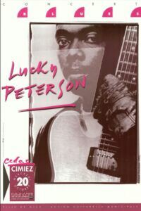 Lucky Peterson — affiche de Jean-François Ferrandez, RipoDesign