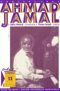 Ahmad Jamal — affiche de Jean-François Ferrandez, RipoDesign