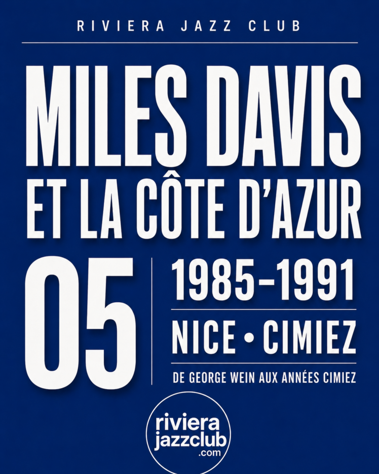 Miles Davis à la Grande Parade du Jazz : de George Wein aux années Cimiez