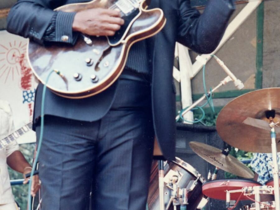 Alvin Robinson à la Grande Parade 1986 — photo Gérard Demonchy