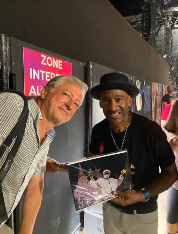 Jean-François « Ripo » Ferrandez avec Marcus Miller
